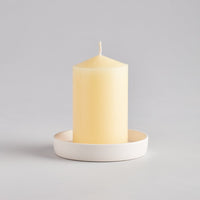Large candle plate