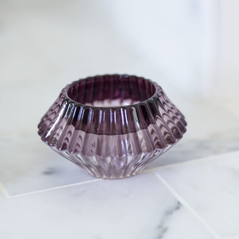 Candleholder Duo – Amethyst