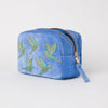 Hummingbird Cosmetics Bag - Blue