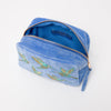 Hummingbird Cosmetics Bag - Blue