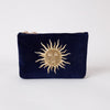 Sun Goddess Mini Pouch – Navy