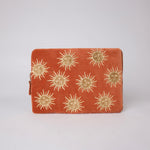 Sun Goddess Rust Velvet Small Laptop Case