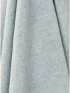 Herringbone Pure New Wool Duck Egg Blue Throw